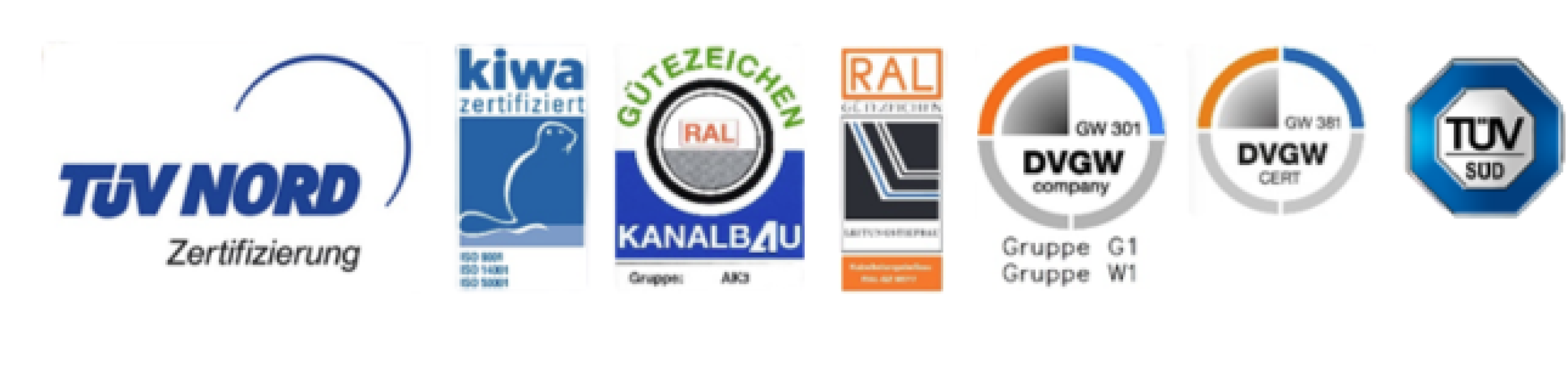 Zertifikate & Zulassungen 